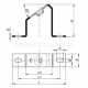 TSE rail holder, UM-02, UM-03 type